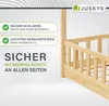 Juskys Kinderbett Marli 90 x 200 cm - Rausfallschutz, Produktbild-Vorschau 5