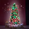 LZQ Arbre de Noël en PVC Artificiel 210 cm avec LED fibre Voir les images du produit 12