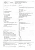 A document showing a declaration of performance for a fireplace, including technical specifications and certifications. Produktbild-Vorschau
