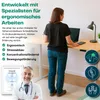 ALBATROS Schreibtisch-Gestell Lift S5B + Kabelkanal, Produktbild-Vorschau 6