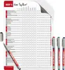Magnetischer Haushaltsplaner abwischbar inkl. 4 Stifte Bunt Produktbild-Vorschau 1