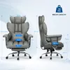 Bürostuhl mit Fußstütze - Ergonomischer Schreibtischstuhl Produktbild-Vorschau 2