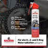 NIGRIN Ketten-Sprühfett, für alle Motorradketten 400ml Produktbild-Vorschau 3