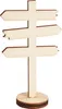 HobbyFun Miniatur Wegweiser 4.5 cm breit 8.0 cm hoch Produktbild-Vorschau 1