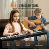 VEVOR 88-Tasten-Klappklavier, Bluetooth und MIDI, tragbares Produktbild-Vorschau 3