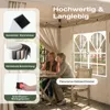 Sekey Faltpavillon 2x2 m wasserdicht UV50+ Gartenpavillon Produktbild-Vorschau 2