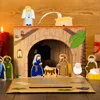 yoamo Spielkrippe Adventskalender für Kinder mit 24 Produktbild-Vorschau 8