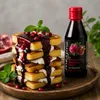 Messino Granatapfel Balsamico Creme 250 ml mit Pfannkuchen Produktbild-Vorschau