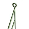 A close-up shot of the top part of a green metal shelf bracket. Produktbild-Vorschau