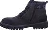 A side view of a single black boot against a white background. Náhled obrázku produktu