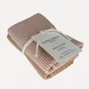 Macaron Baumwoll-Spültücher 2er Set 26x26 cm rosa natur Produktbild-Vorschau 1