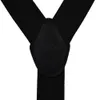 DonDon® Herren Hosenträger breit 3,5 cm - 4 Clips mit Leder Produktbild-Vorschau 4