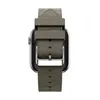 Bandz Silikonband mit Ledermuster - passend für Apple Watch Produktbild-Vorschau 3