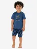 Pyjama pour garçon Schiesser Nightwear bleu atlantique - Voir les images du produit 10