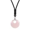 Halskette für Damen GEMSTONE EYE - ROSENQUARZ Produktbild-Vorschau 1