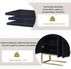 MODFU Kommode Sideboard mit 4 Türen und verstellbaren Produktbild-Vorschau 4