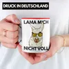 Trendation - Llama Mich Nicht Voll Tasse Alpaka Geschenk Produktbild-Vorschau 2