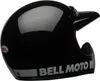 BELL Moto-3 Classic Helm - Glänzend Schwarz Produktbild-Vorschau 6