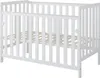 ZEE BAMBI Weiß Beistellbett Baby mit Rollen 120x60 cm Produktbild-Vorschau 4