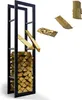 Kaminholzregal innen + außen Metall verzinkt 40x25x150 Produktbild-Vorschau 1
