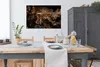 MuchoWow® Poster Pistole - Gold - Rauch 120x80 cm - Bilder Produktbild-Vorschau 3