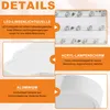 LZQ 48W LED lampa sufitowa Kreatywne chmury z pilotem - Podgląd zdjęcia produktu 6