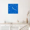Wanduhr aus Glas mit Motiv Blauer Hintergrund II- 30 x 30 Produktbild-Vorschau 3