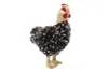 Pollo di peluche con uovo 35 cm Anteprima dell’immagine prodotto 1