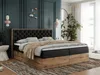 Boxspringbett, Deko, Doppelbett, Polsterbett mit Bettkästen Produktbild-Vorschau 1