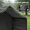 PawHut psia búda s strechou odolnou voči vode a UV Náhľad obrázku produktu 4
