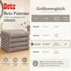 Betz 4 Stück Duschtücher 70x140 cm PALERMO 100% Baumwolle  Produktbild-Vorschau 9