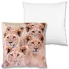 Kissenhülle 2er Pack Fotodruck ca. 40 x 40cm Tiger grey Produktbild-Vorschau 4