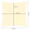 Gardlov 23165 Zonweringdoek 3,6 x 3,6 m beige Productafbeelding-voorbeeld 5