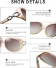 DUCO Sonnenbrille Damen Klassisch Polarisiert Übergroß Mode Produktbild-Vorschau 4