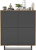 Loft Kommode TV Eiche Wotan Apollo 4D TV-Sideboard Loft Produktbild-Vorschau 2