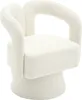 A studio shot of a beige armchair. Produktbild-Vorschau