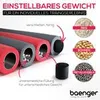 Baenger Hula Hoop Reifen Fitness Bauchtrainer Grau Rot Produktbild-Vorschau 6