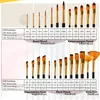 Tritart Pinselset 25 STK. | Acryl Pinsel, Aquarellpinsel, Produktbild-Vorschau 4