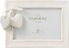 Clayre & Eef Rámeček na obrázek Srdce 13x9 cm Bílé dřevo Náhled obrázku produktu 1