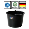 BigDean 2X Baueimer 20l - Mörteleimer mit Henkel - Eimer Produktbild-Vorschau 2