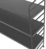 Modulares Wandregal Strängnäs Metallregal Dunkelgrau Produktbild-Vorschau 6