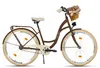 Milord Komfort Stadtfahrrad Fahrrad mit Weindenkorb Produktbild-Vorschau 2