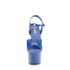 ADORE-709 Damen Sandale von Pleaser, Blau  , EU 42, US 12 Produktbild-Vorschau 2