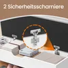 VASAGLE Schuhbank mit Sitzkissen, Schuhregal mit 3 Ebenen, Produktbild-Vorschau 7