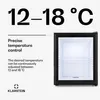 Klarstein Chladnička, mini chladnička so sklenenými Náhľad obrázku produktu 4