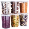 Vilde | Vorratsdosen 6er Set - 1 L - 11x16 cm - Kunststoff Produktbild-Vorschau 1