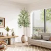 YOLEO Künstlicher Olivenbaum 210cm Kunstpflanze groß deco Produktbild-Vorschau 7