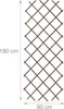 Treillis extensible Relaxdays, lot de 3, 180 x 90 cm, bois, Voir les images du produit 4