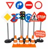 XXL-Verkehrsset mit funktionierender Ampel, 10 Produktbild-Vorschau 1