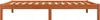 A wooden bed frame is shown against a white background. Produktbild-Vorschau